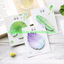 Simulation Leaf Shape Sticky Notes of Self-Adhesive